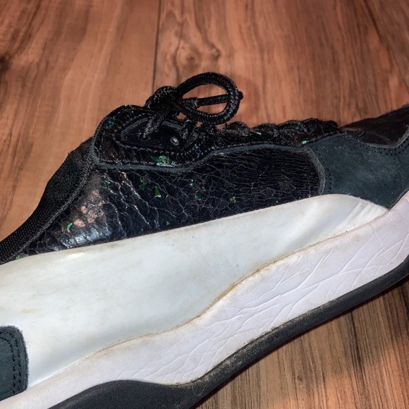 Alexander McQueen x Puma colab Mens sneakers LEFT SHOE ONLY Green black luxury - Picture 8 of 11